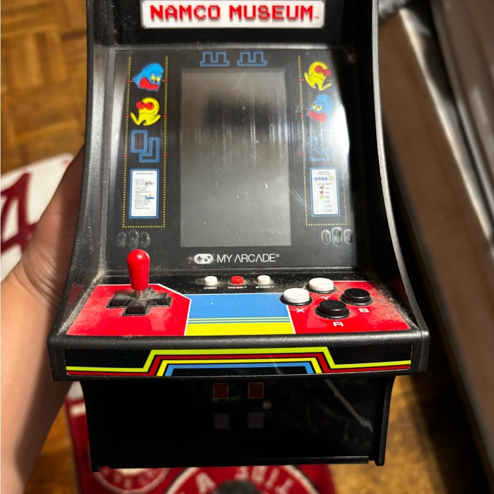 Arcade Black and Red Console Classic Gaming Experience